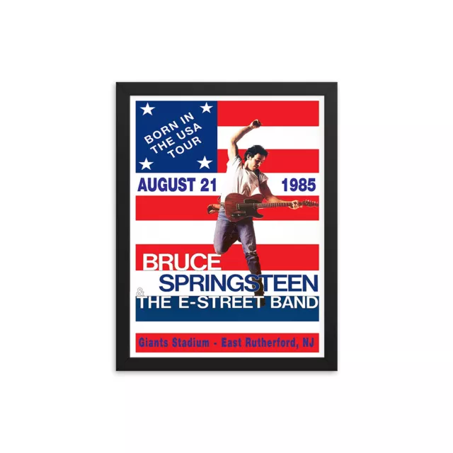 Bruce Springsteen Born in the USA Concert Poster - 36 x 24 inches (Framed)