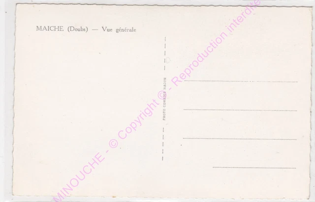 CPSM 25120 MAICHE General View Edt COMBIER 2
