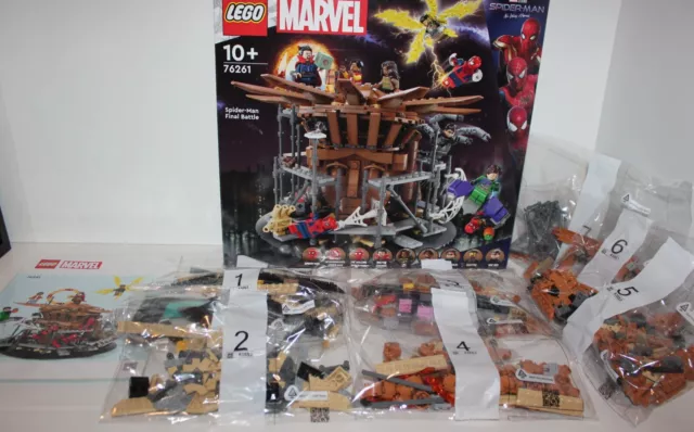 LEGO Marvel 76261 Spider-Man Final Battle SET SANS MINIFIGURES/FIGURINES