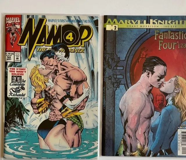 Sue Storm / Namor Romance: Namor #50 & Marvel Knights Fantastic Four #2