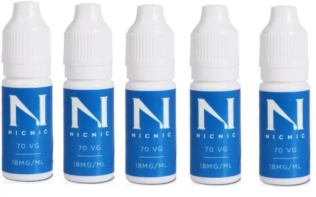 Nicotine Shots Nic Nic Nic Shot Vape E Liquid 10ml 18mg/ml High VG - UK Made 2
