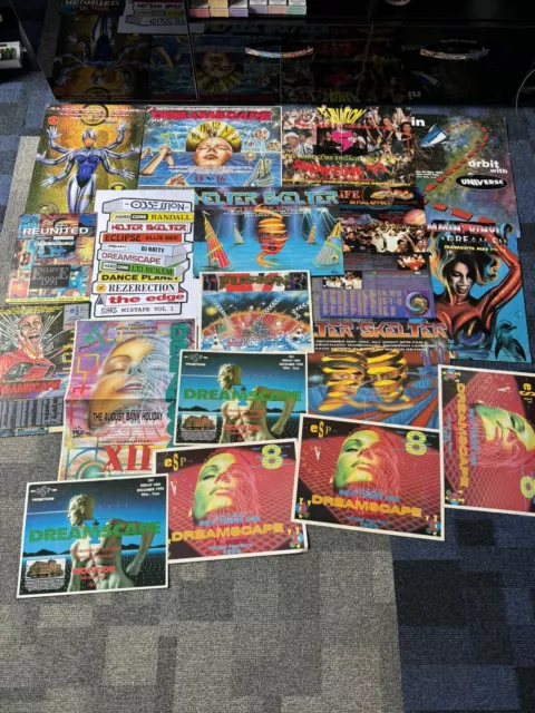 rave flyers job lot