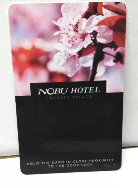 Nobu Hotel Inside Caesar's Hotel Properties Las Vegas Rare "Nobu" Room Key Card