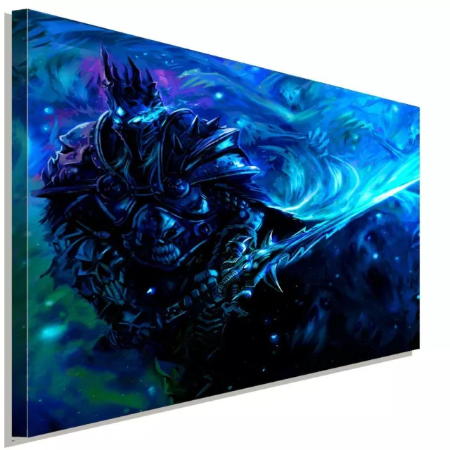 Warcraft WoW Artas Menithil Leinwandbild AK Art Studio Wanddeko Wandbild TOP FAN