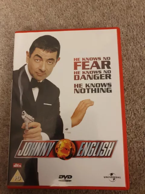 Johnny English (2003) DVD Rowan Atkinson