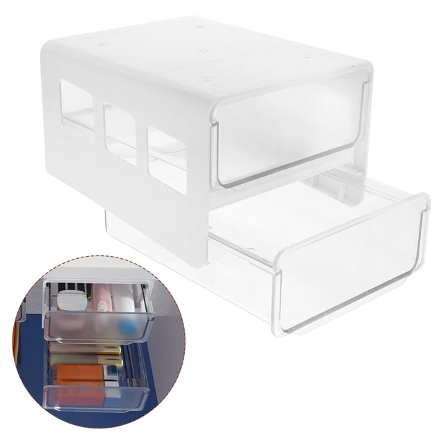 Boîte De Rangement Roulante Haute Capacité - Design Minimaliste, Roues Multidirectionnelles, Pour Livres, Chaussures, Fournitures - 9