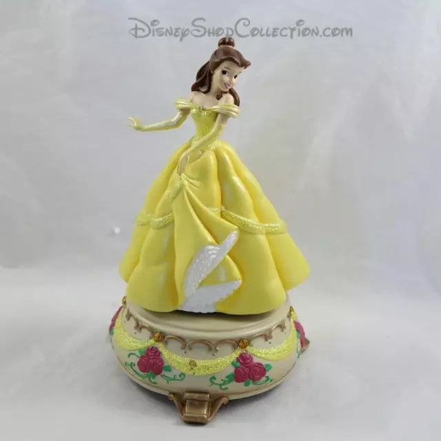 Figurine musicale princesse DISNEYLAND PARIS Belle et la bête Disney 21 cm (MO)