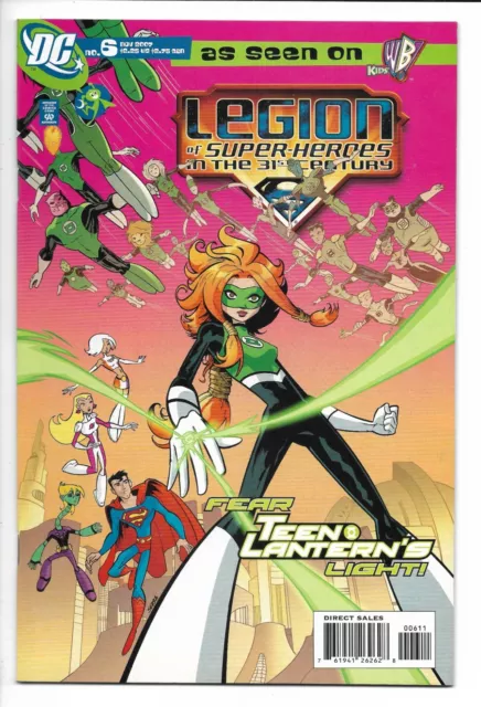 Legion of Super Heroes in the 31st Century #6 / 1st Teen Lantern Jordana Gardner