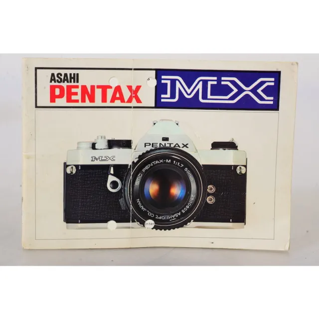 Pentax MX Manual de Uso / Instrucciones Manual/Alemán