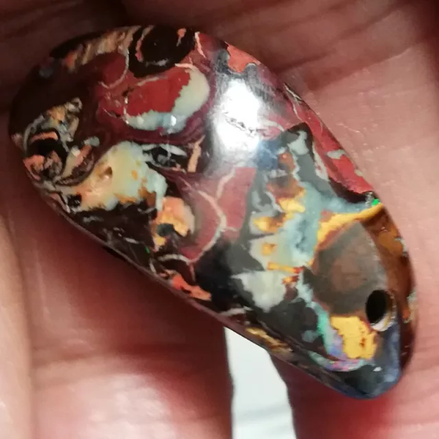 Beautiful 26.95CT Australian Queensland Matrix Boulder Opal