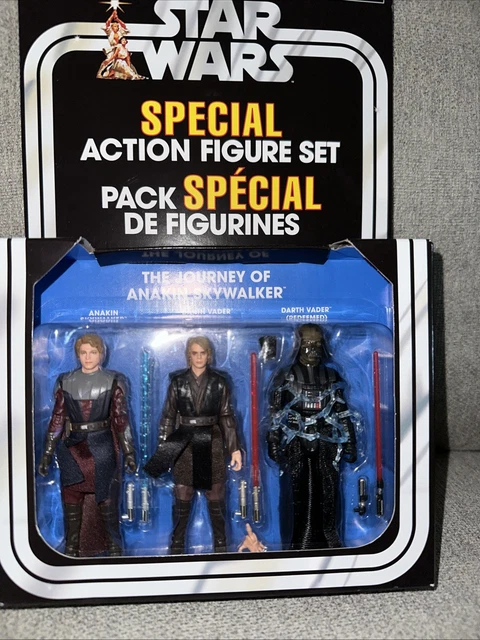 Star Wars - Anakin Skywalker  Darth Vader Special Action Figure Set - Hasbro New