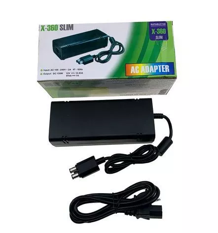 AC Adapter Power Supply For Xbox 360 Slim With Charger Cable 135W Universal 1...