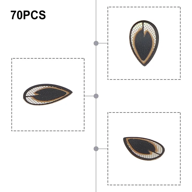 2D HOLOGRAPHIC LASER FlatFishing Lure Eyes Tape Flat FishingLure Eyes