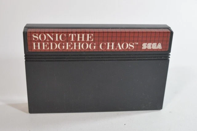 Acheter Sonic Chaos - Master System - Adopte un jeu - Prix Imbattable sur La Rétrogamerie