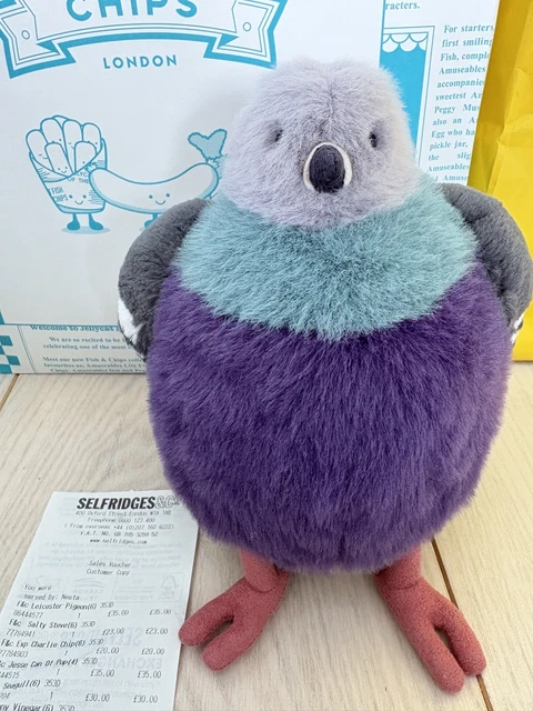 ロンドン限定Leicester Pigeon ハトぬいぐるみ Jellycat LEICESTER