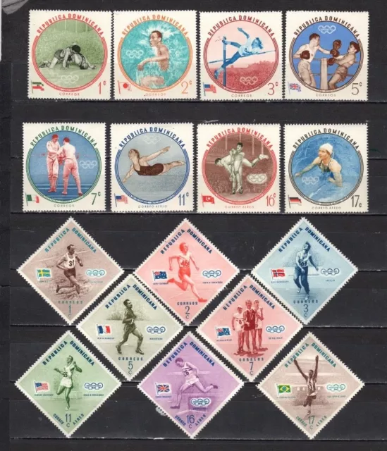 République Dominicaine - Lot de timbres inutilisés (DR14)