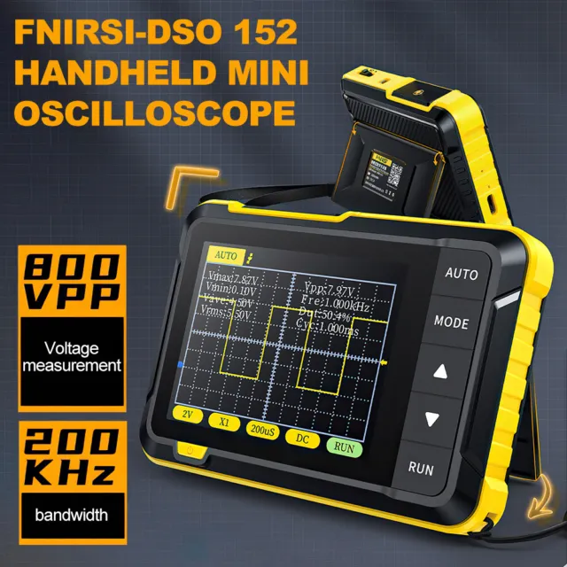 DSO 152 Handheld Small Oscilloscope Portable-Digital-Oscilloscope 200KHz AU