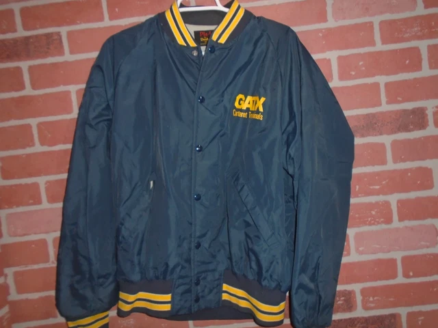 Gatx Carteret Terminal Employee Vintage Mens Nylon Jacket Adult Large 44/46