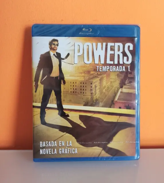 Powers Temporada 1 Blu-Ray Precintado Pal España Nuevo