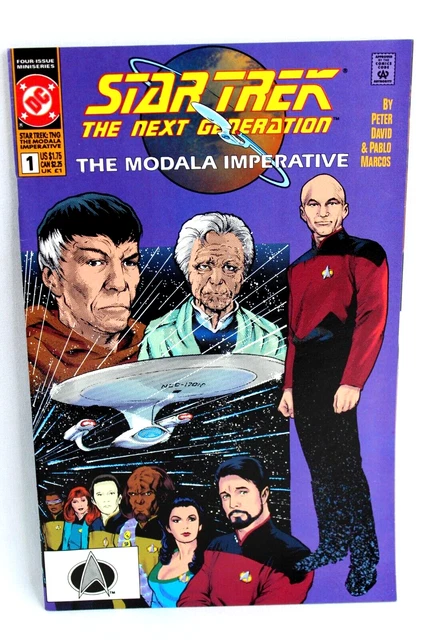 Star Trek Next Generation Modala Imperative #1 Memory Yet Green 1991 DC Comic F-