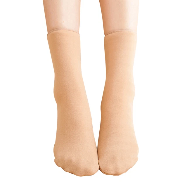 Calze tubo medio addensate termiche calde donna ragazza donna