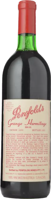 Penfolds Grange Bin 95 1989