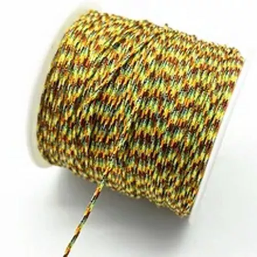 Nylon Cord Thread Chinese Knot Macrame Bracelet Braided String DIY Jewelry 0.8mm 3