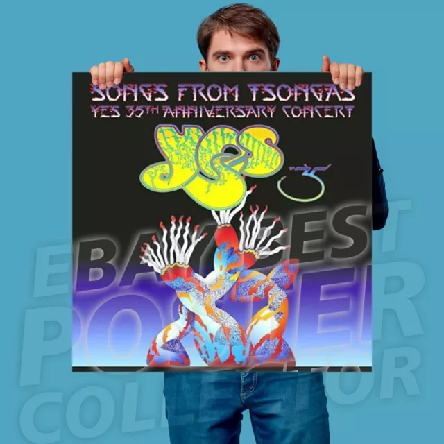 YES Songs From Tsongas 35th HUGE Vinyl Tapestry Banner Poster Art NEW