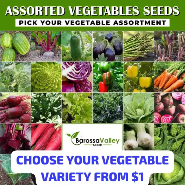 VEGETABLE GARDEN SEEDS  "CHOOSE YOUR GARDEN 250+ VARIETY" Vegetable seeds