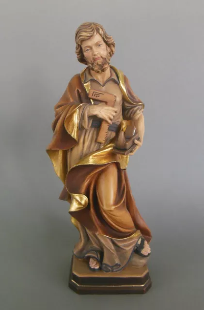 Heiliger Josef Joseph 30 cm hoch Holz bemalt Holzfigur PU