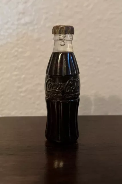 Vintage Mini Miniature Coca Cola Coke Bottle Lighter Not Working 2.5"