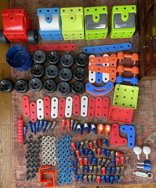 ELC EARLY LEARNING Centre Nuts Bolts Build It Bundle Deluxe Set 200