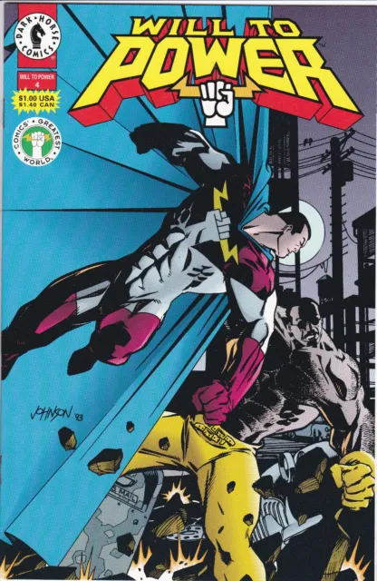Will to Power #4 (1994) Dark Horse Comics, High Grade