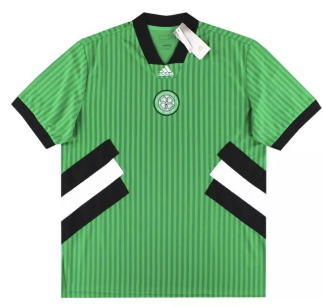 Celtic Adidas Icon Trikot grün HS4518 Größe L UVP £70