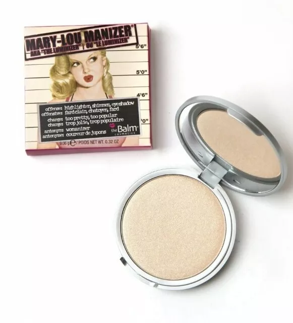 The Balm Cosmetics Mary-Lou Manizer Lumanizer Highlighter Eyeshadow Full Size $$