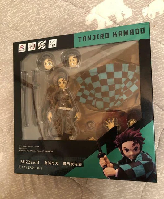 Figurine ANIPLEX BUZZmod Demon Slayer Tanjiro Kamado 1/12 - Occasion Boîte Ouverte