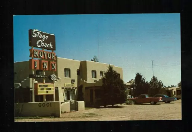 New Mexico. Santa Fe, NM Stage Coach Motor Inn ca 1960's