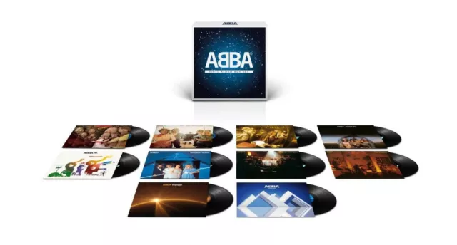 NEUF, scéllé : ABBA - THE STUDIO ALBUMS - COFFRET COLLECTOR 10LP Disque vinyle