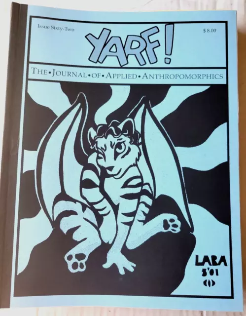 Yarf! Issue #62 The Journal Of Applied  Anthropomorphic Furry Fanzine  RARE