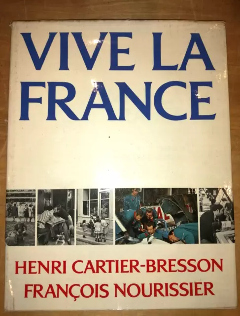 Photographie Vive La France Henri Cartier Bresson Francois Nourissier Eo 1970