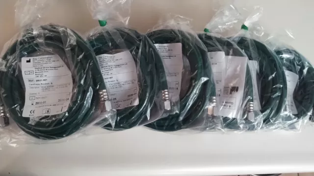 Medical Green Oxygen Hose Bay Corporation 6 pack 25531-001,118" long. Exp. 2030