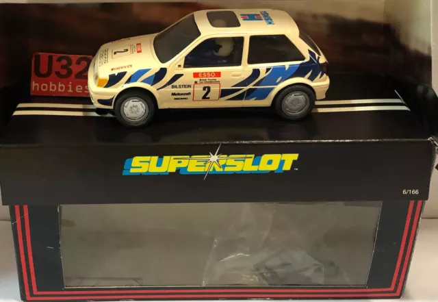 Superslot C314 Slot Car Ford Party XR2I #2 Hisinsa Lted. Edition Scalextric UK