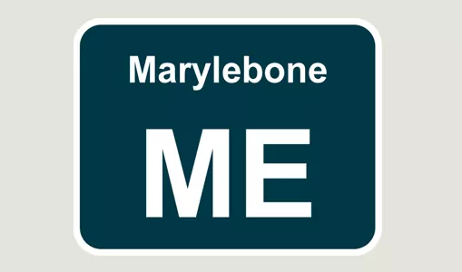 1x Marylebone Train Depot Sticker/Decal 100 x 77mm