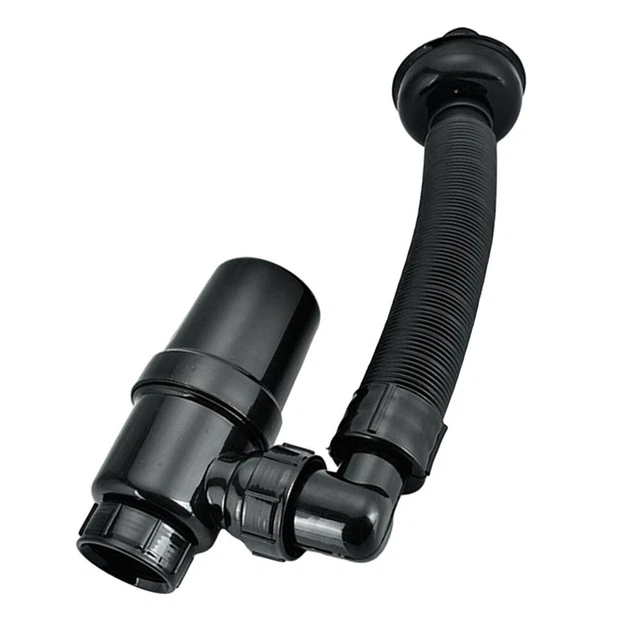 Tuyau De Vidange Rechange 2m Pour Lave-linge, Lave-vaisselle - Flexible Avec Colliers Acier Inoxydable - 5