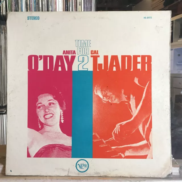 [JAZZ/LATIN]~EXC/VG+ LP~CAL TJADER~ANITA O'DAY~Time For 2~[OG 1962~VERVE~STEREO]