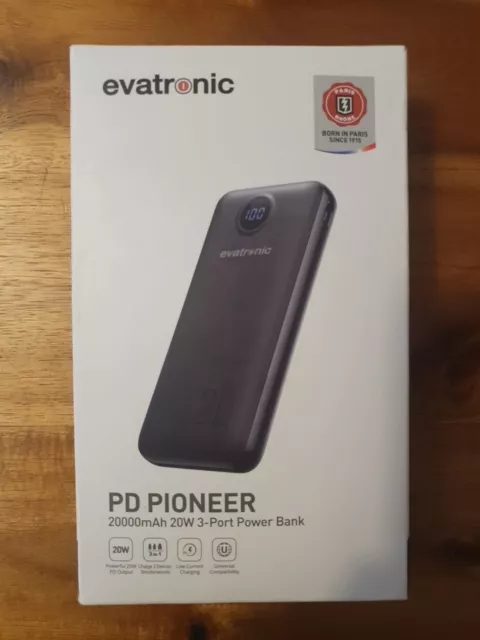 Powerbank PD PIONEER 20000 mAh 3-Port Power Bank