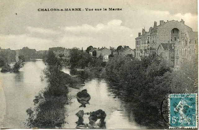 Postcard / Marl Chalons Marne View