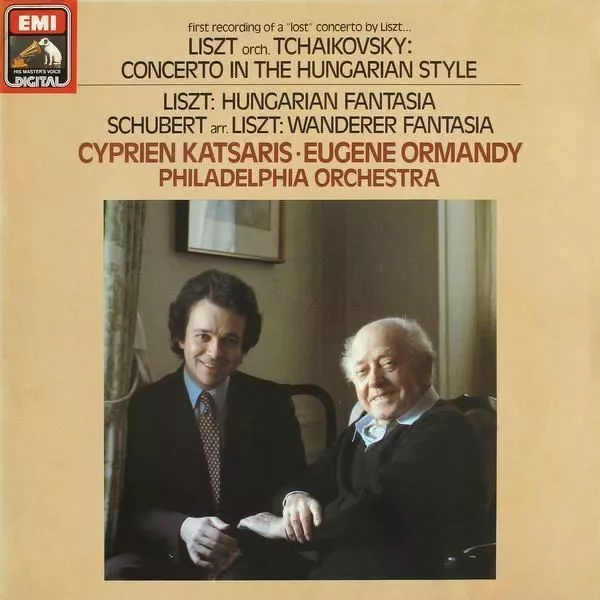 Concerto In The Hungarian Style and more LP (GER 1982) : Cyprien Katsaris