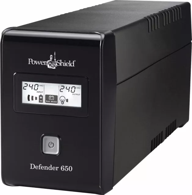 Powershield Defender PSD 650VA Uninterruptible Power Supply (UPS)