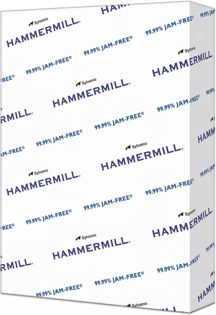 Hammermill A4 Paper, 20 lb Copy Paper (210mm x 1 Ream | 500 Sheets, White